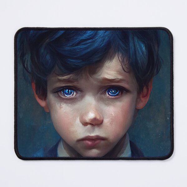 Item preview, Sad Blue Eyes Boy designed and sold by mayza-shop.
