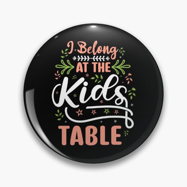 Item preview, I belong at the kids table designed and sold by netdota.