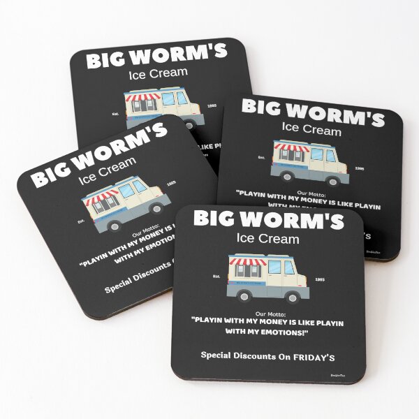 Item preview, Funny Parody - Friday's Big Worm's Ice Cream designed and sold by EilatanMarket.