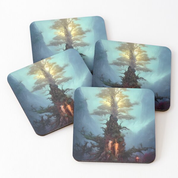 Item preview, big hily tree painting #2 designed and sold by supeart.