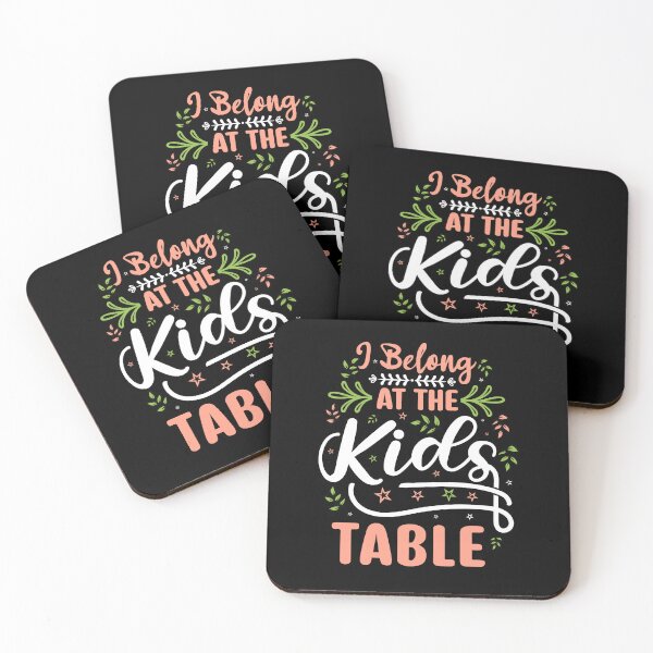 Item preview, I belong at the kids table designed and sold by netdota.