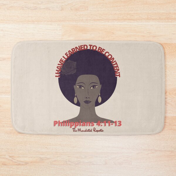 Item preview, I Have Learned to be Content KJV - Tan designed and sold by TheReporter1.