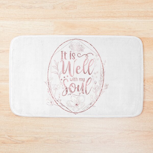 Item preview, It Is Well With My Soul 1| Christian Quotes  designed and sold by ModernStyleBoho.