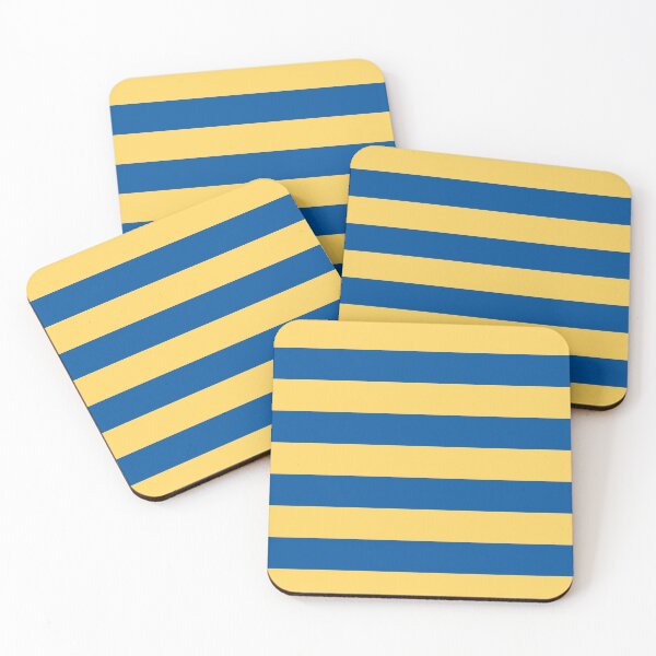 Item preview, Aspen Gold and Princess Blue Exotic Colour Patterns designed and sold by byskillbytalent.