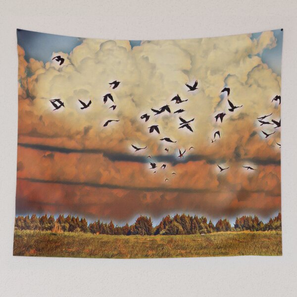 Item preview, Birds flying.The  sky designed and sold by MagiLand ⭐⭐⭐⭐⭐.