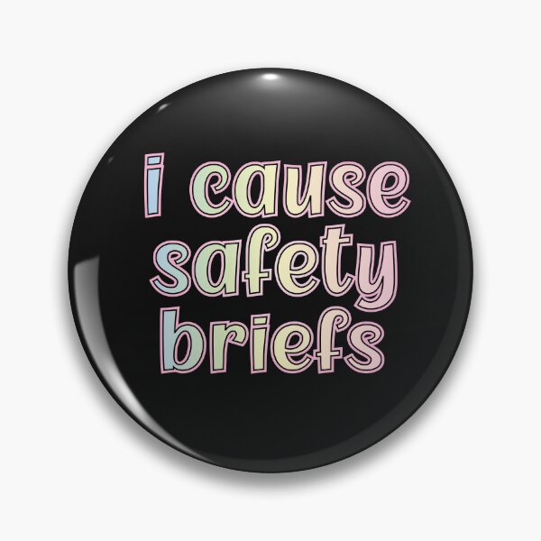 Item preview, i cause safety briefs designed and sold by retro10.