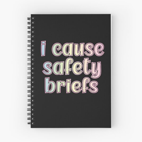 Item preview, i cause safety briefs designed and sold by retro10.