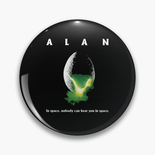 Item preview, Alan In Space Nobody Can Hear You In Space designed and sold by Big Twelve.
