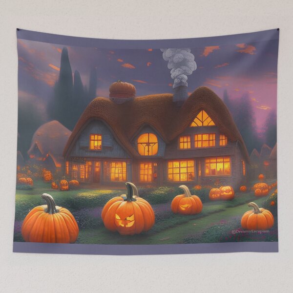 Item preview, Pumpkin Patch Cottage designed and sold by DreamyEscapism.