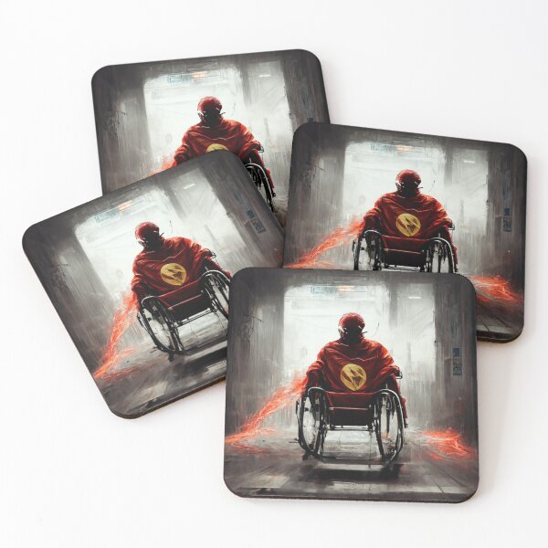 Item preview, The Flash in a wheelchair designed and sold by mayza-shop.