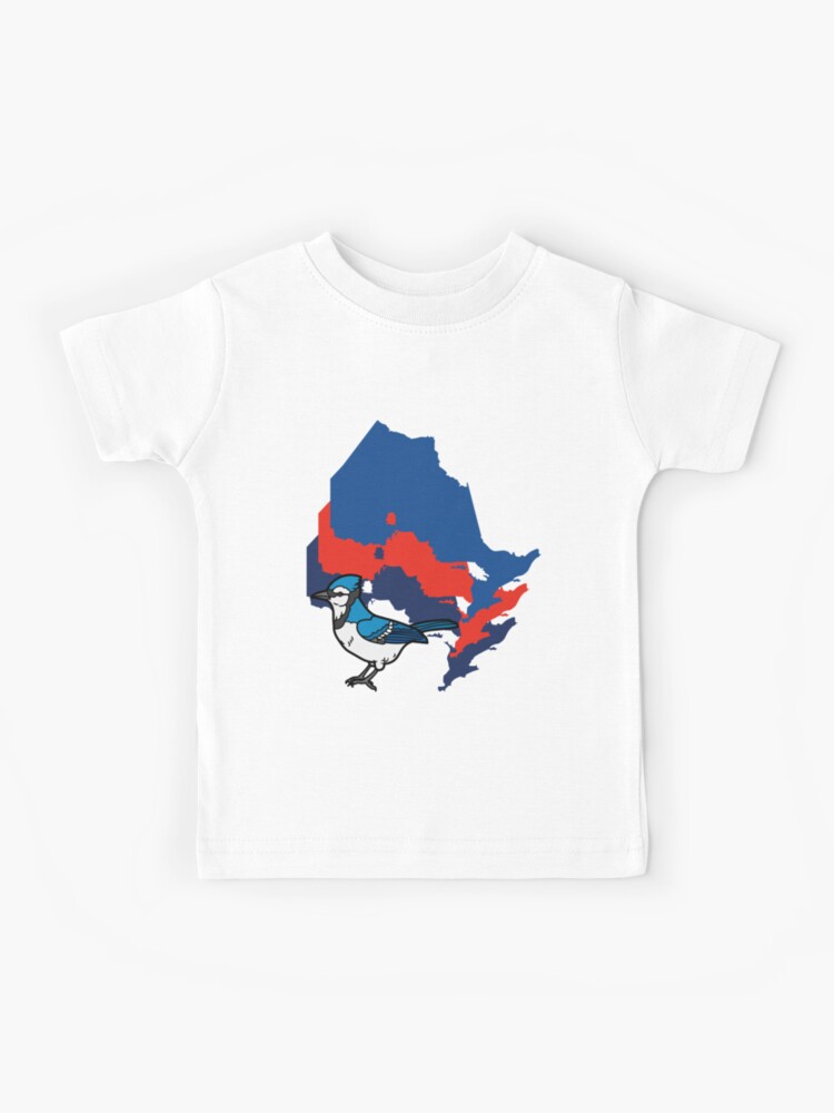 Ontario Border, Blue Jays Kids T-Shirt for Sale by LatterDaze