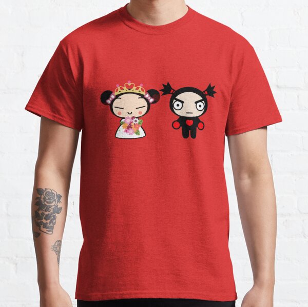 Pucca Love Garu Cute Korean Cartoon Show Kawaii Mens/Unisex T-Shirt Print  Shirts