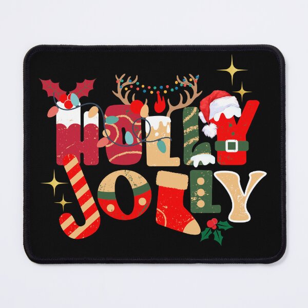 Item preview, Holly jolly merry Christmas designed and sold by DesignsbyMona.