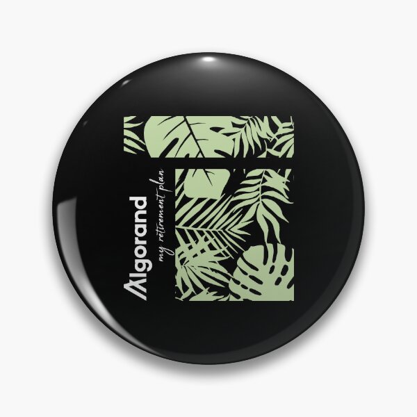 Item preview, Algorand ALGO Crypto Altcoin - My Retirement Plan designed and sold by CryptoMoods.