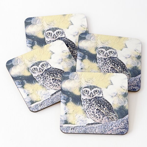 Item preview, Grey owl designed and sold by MagiLand ⭐⭐⭐⭐⭐.