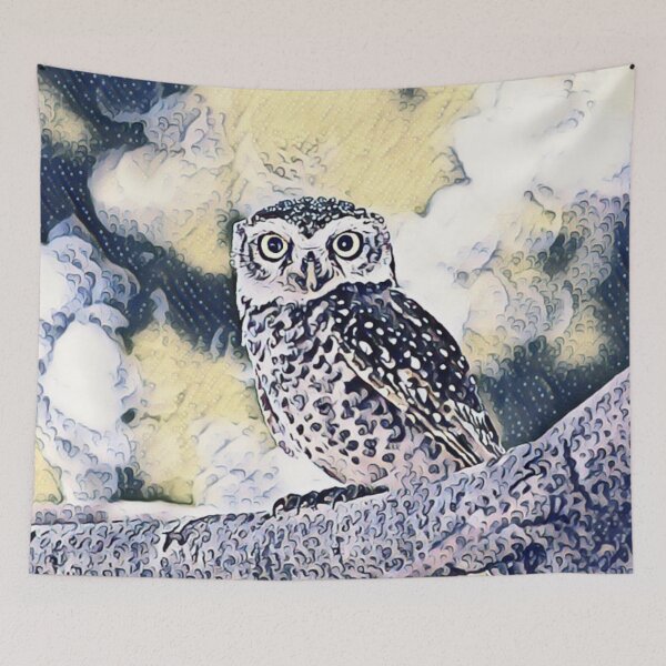 Item preview, Grey owl designed and sold by MagiLand ⭐⭐⭐⭐⭐.