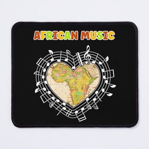 Item preview, African music heart designed and sold by Artbellachi.