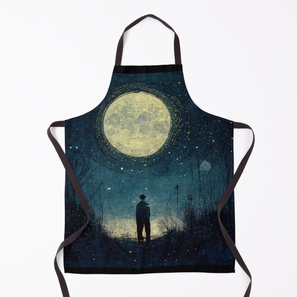 Item preview, A man lies in the moon designed and sold by mayza-shop.