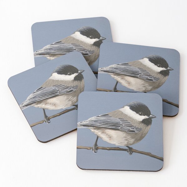 Item preview, Carolina Chickadee 6 designed and sold by LauraWolfArtist.