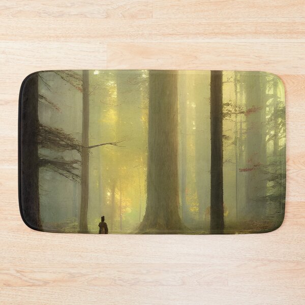 Item preview, forest nature trees , nature matte painting #12 designed and sold by supeart.