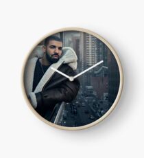 Drake Poster Uhr