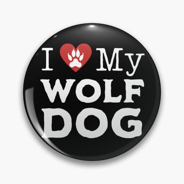 Item preview, I Heart My Wolf Dog Gifts for Wolf-Dog Owners designed and sold by MMwolfdogden.