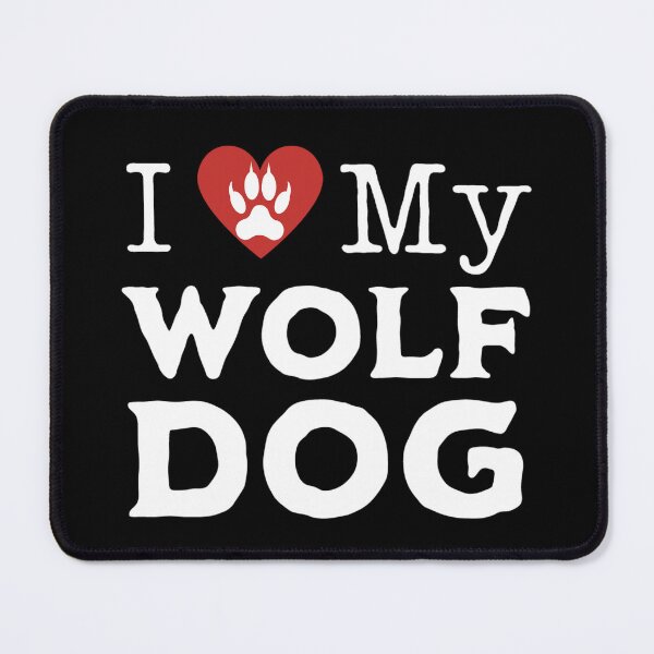 Item preview, I Heart My Wolf Dog Gifts for Wolf-Dog Owners designed and sold by MMwolfdogden.
