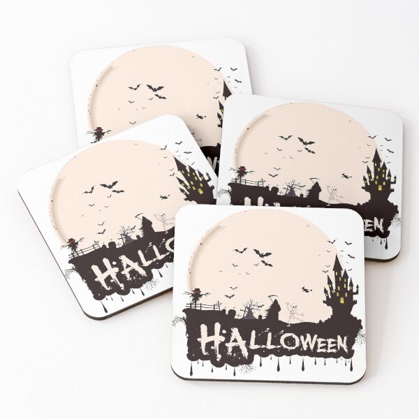 Item preview, Happy Halloween Silhouette Horror Background Design designed and sold by WBP Mart.