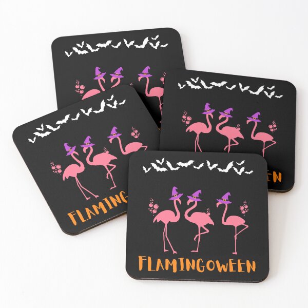 Item preview, Flamingoween Funny Halloween Flamingo design designed and sold by LordAudes.