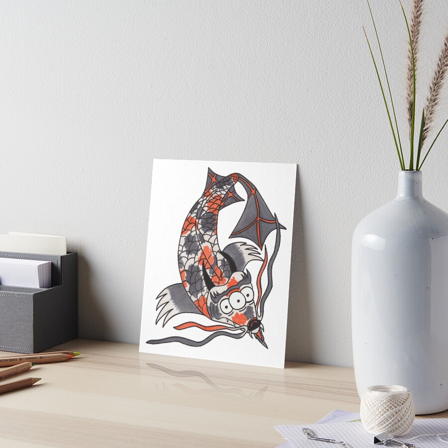 Item preview, Art Board Print designed and sold by ArtbyMel.