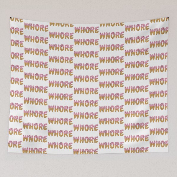 Item preview, Whore | Ice Cream Waffle Cone Letters designed and sold by KinkShoppe.