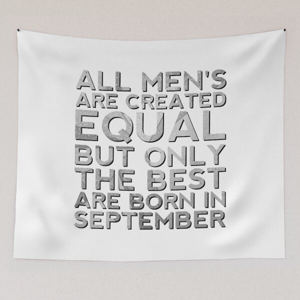 Item preview, All men's Are Created Equal But Queens Are Born In september  designed and sold by bestdesign4u.