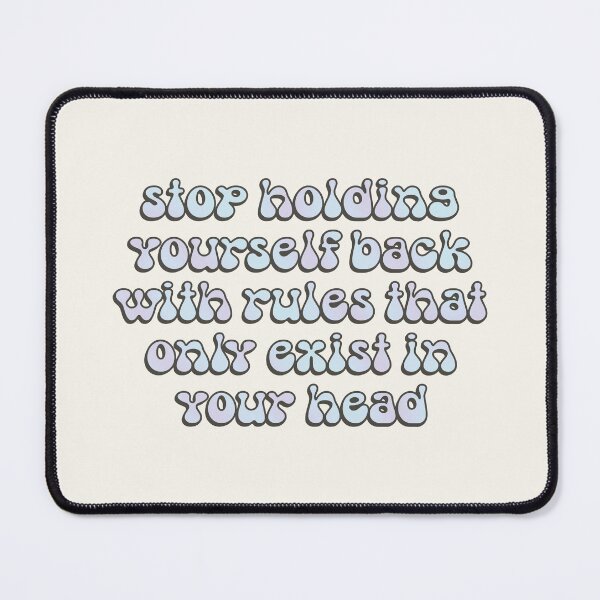 Item preview, Stop Holding Yourself Back Motivational Reminder designed and sold by bykirstco.