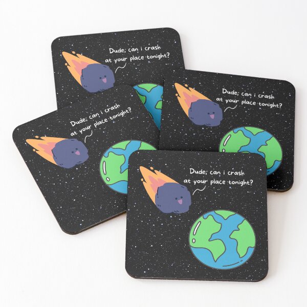 Item preview, Funny Space Meteor Joke designed and sold by FabDesigns91.