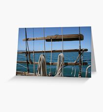 Rigging Greeting Card