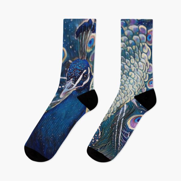 Item preview, Blue peacock designed and sold by MagiLand ⭐⭐⭐⭐⭐.