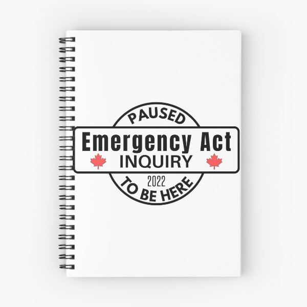 Item preview, Emergency Act  - Freedom Convoy Canada 2022 designed and sold by ViewerEqualsPhoton.