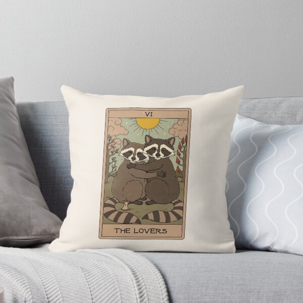 Item preview, The Lovers - Raccoons Tarot designed and sold by Thiago Corrêa.