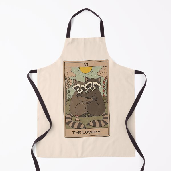 Item preview, The Lovers - Raccoons Tarot designed and sold by Thiago Corrêa.