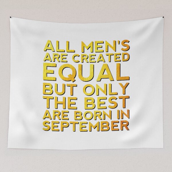 Item preview, All men's Are Created Equal But Queens Are Born In september  designed and sold by bestdesign4u.