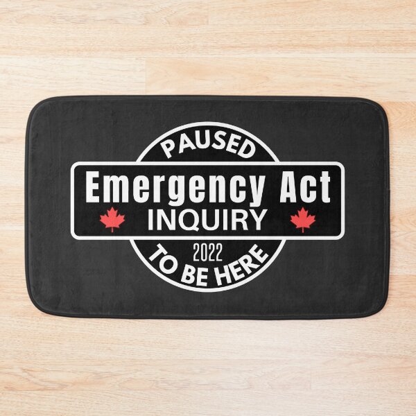 Item preview, Emergency Act  - Freedom Convoy Canada 2022 designed and sold by ViewerEqualsPhoton.