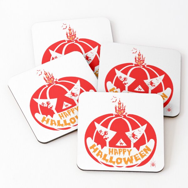 Item preview, Happy Halloween Castle Party Poster Design designed and sold by WBP Mart.