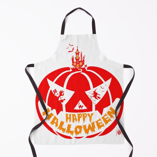 Item preview, Happy Halloween Castle Party Poster Design designed and sold by WBP Mart.