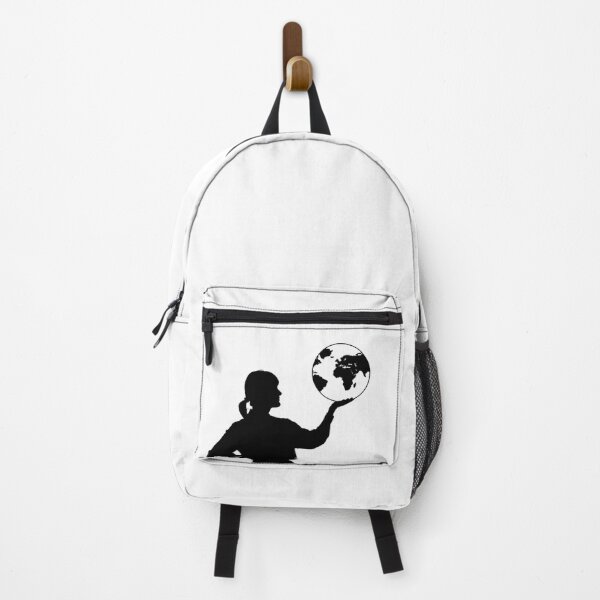 Item preview, woman carrying the globe designed and sold by EROUISE.