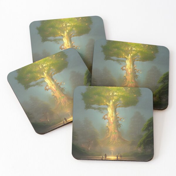 Item preview, big hily tree painting #5 designed and sold by supeart.