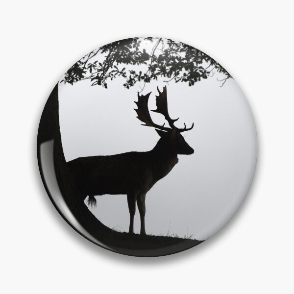 Item preview, Fallow Deer Silhouette designed and sold by Chris Monks.