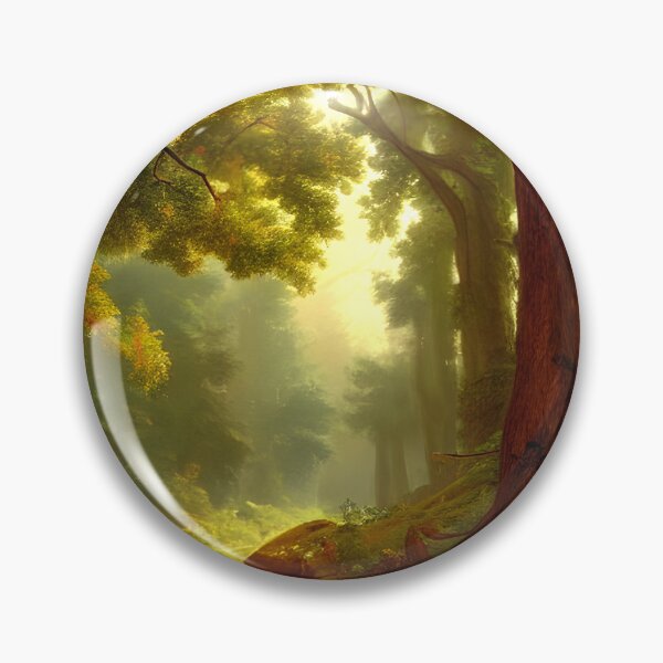 Item preview, forest nature trees , nature matte painting #18 designed and sold by supeart.