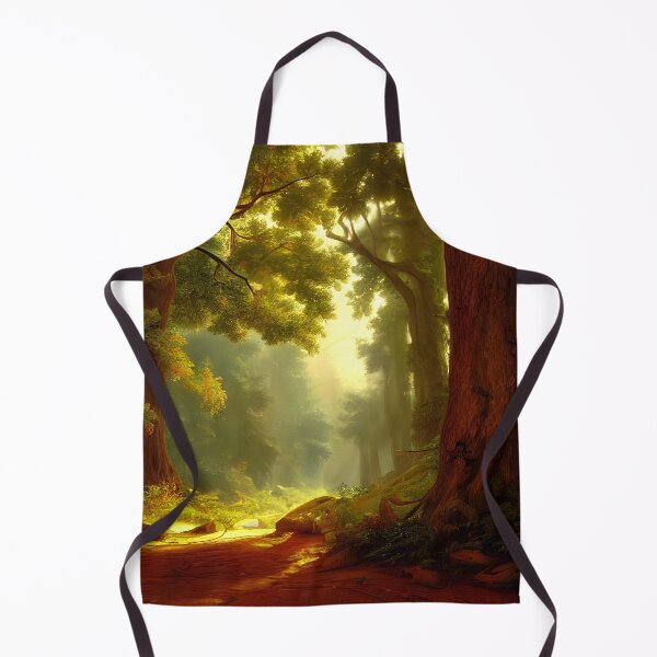 Item preview, forest nature trees , nature matte painting #18 designed and sold by supeart.