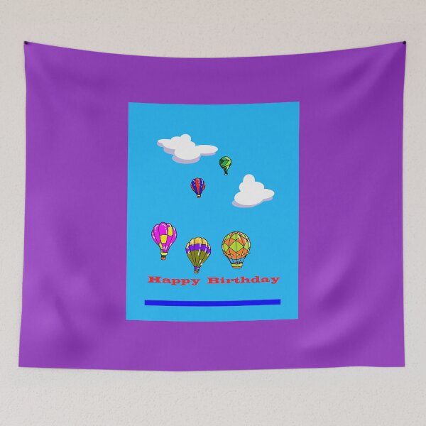 Item preview, A Hot Air Balloons Happy Birthday designed and sold by judy snyder.