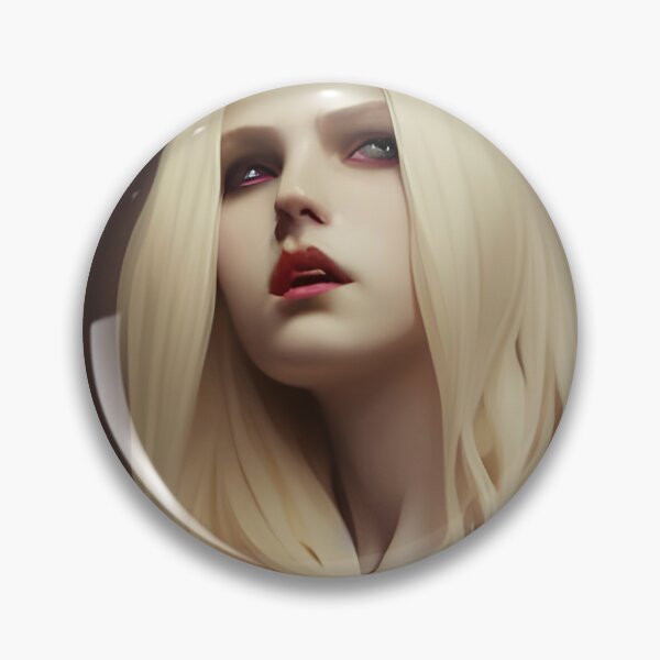 Item preview, Vampire Secy Blonde Lady Seductress Art Beautiful Artwork designed and sold by Eliteijr.